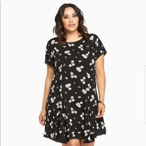 Torrid T Shirt Floral Dress